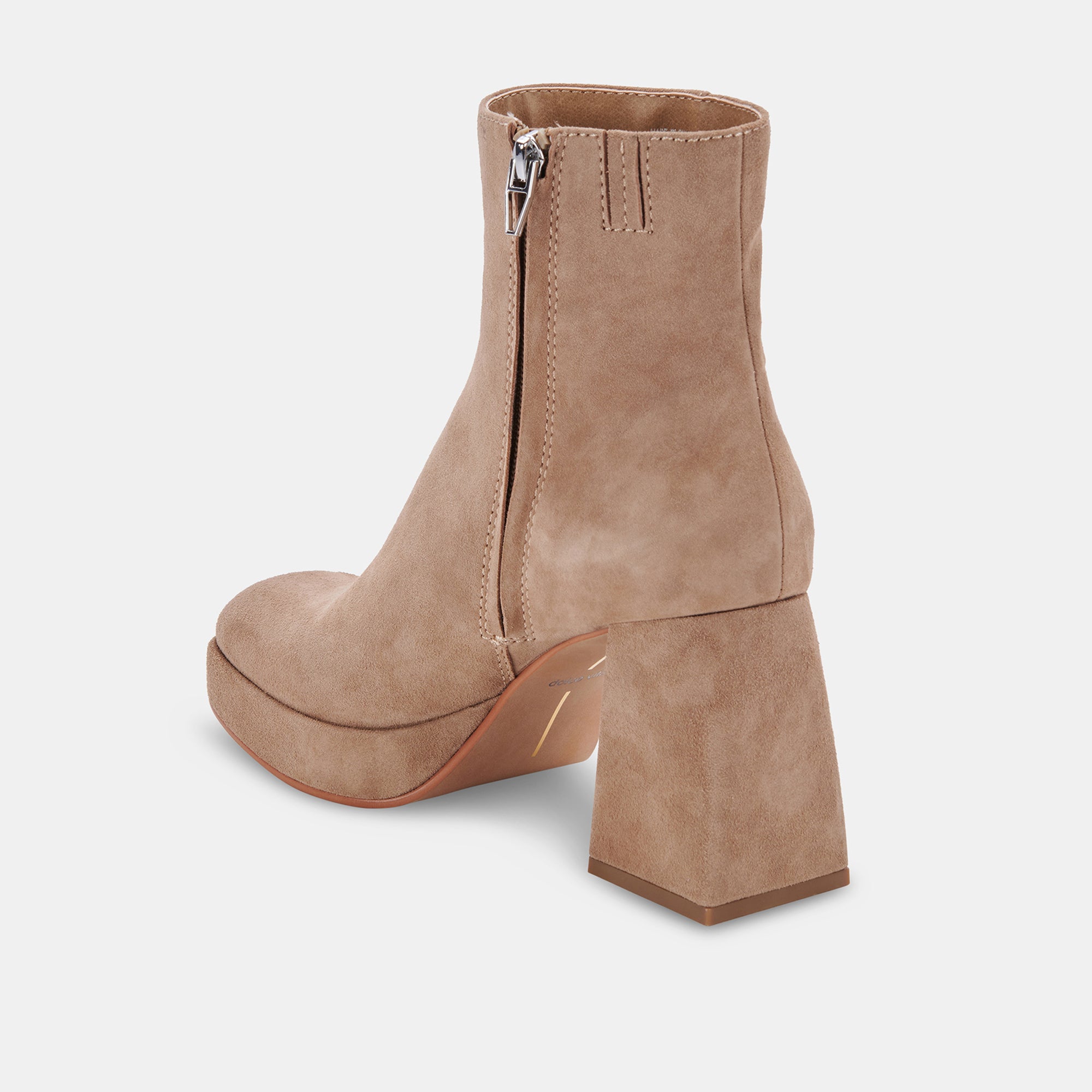 ULYSES BOOTS MUSHROOM SUEDE ANKLE BOOTS - Women's Fashion Suede Boots for Casual Wear & Outdoor Walking