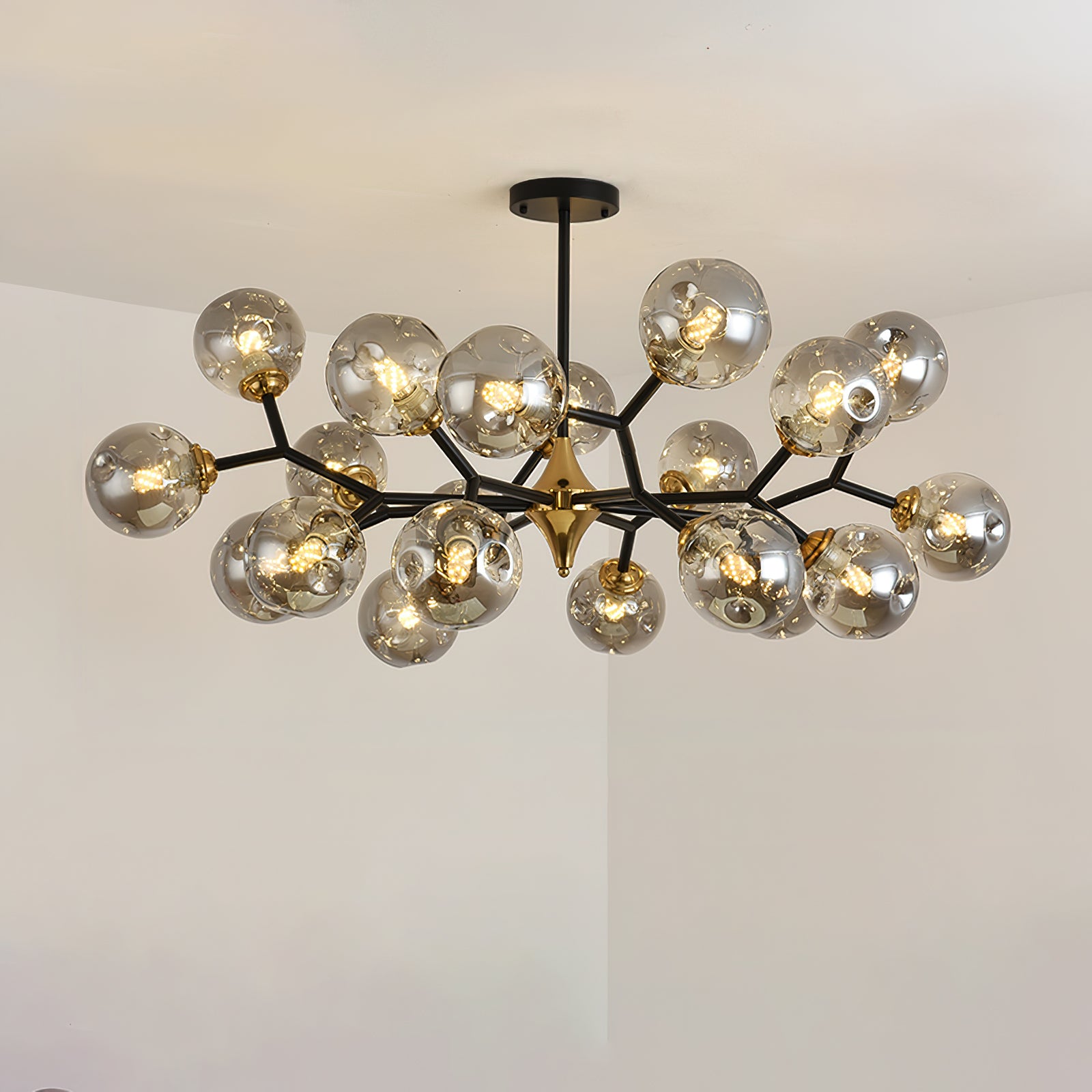 Multi-Eye Magic Ball Chandelier - Modern Crystal Ceiling Light Fixture for Living Room, Bedroom & Dining Room Decor | Perfect for Home, Wedding & Party Lighting