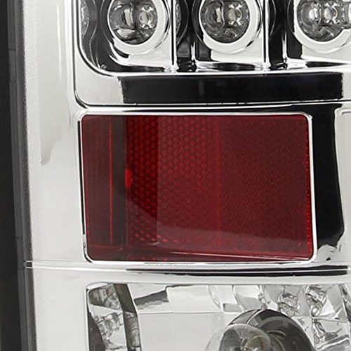 Spec-D Tuning LED Tail Lights for Dodge Ram 1500/2500/3500 - Smoke Lens with Red LED - Direct Fit Replacement - Enhances Visibility & Style for Night Driving & Off-Road Adventures
