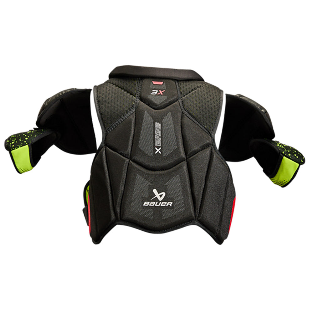 Bauer Vapor 3X Junior Ice Hockey Shoulder Pads - Youth Protective Gear for Hockey Players - Perfect for Practice & Games