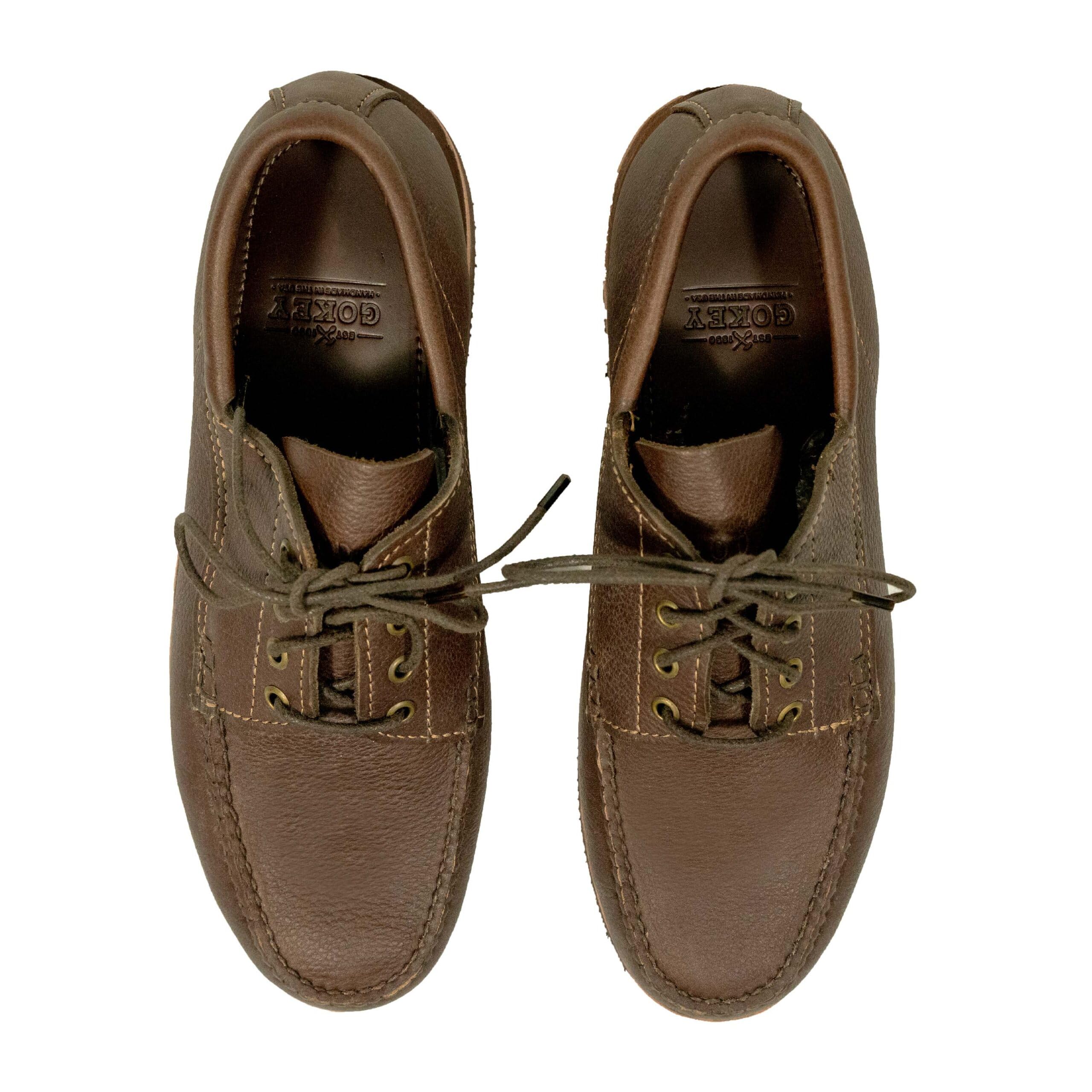 Premium Handmade Gokey Sauvage Oxford Shoes for Men - Genuine Leather Dress Shoes Made in USA - Perfect for Business, Formal Events & Weddings