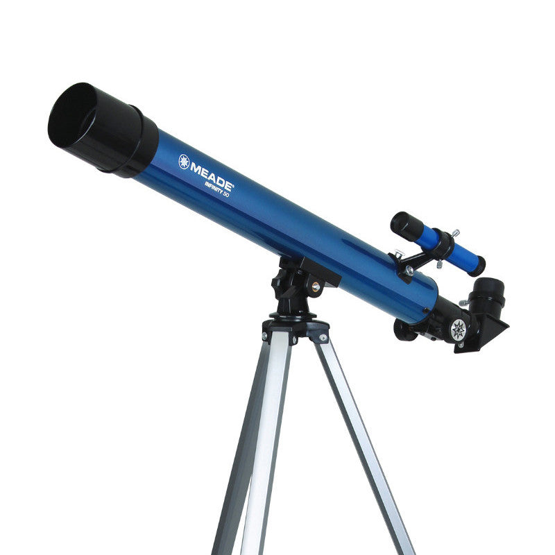 Meade Infinity 50mm Altazimuth Refractor Telescope for Beginners - Portable Astronomy Telescope with Tripod for Stargazing, Bird Watching & Outdoor Adventures (Model 209001)