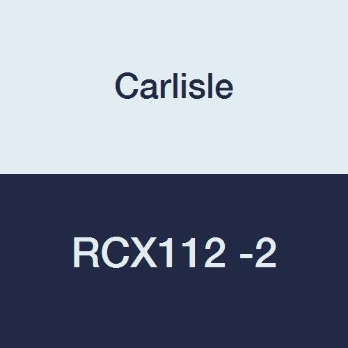 CARLISLE RCX112-2 Rubber Gold Ribbon Cog-Band Belts - 2 Pack, 7/8