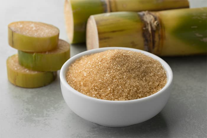 Organic Pure Cane Sugar 3.5 Gallon Bulk Bucket - Natural Sweetener for Baking, Coffee & Food Storage - Perfect for Restaurants, Bakeries & Home Kitchens