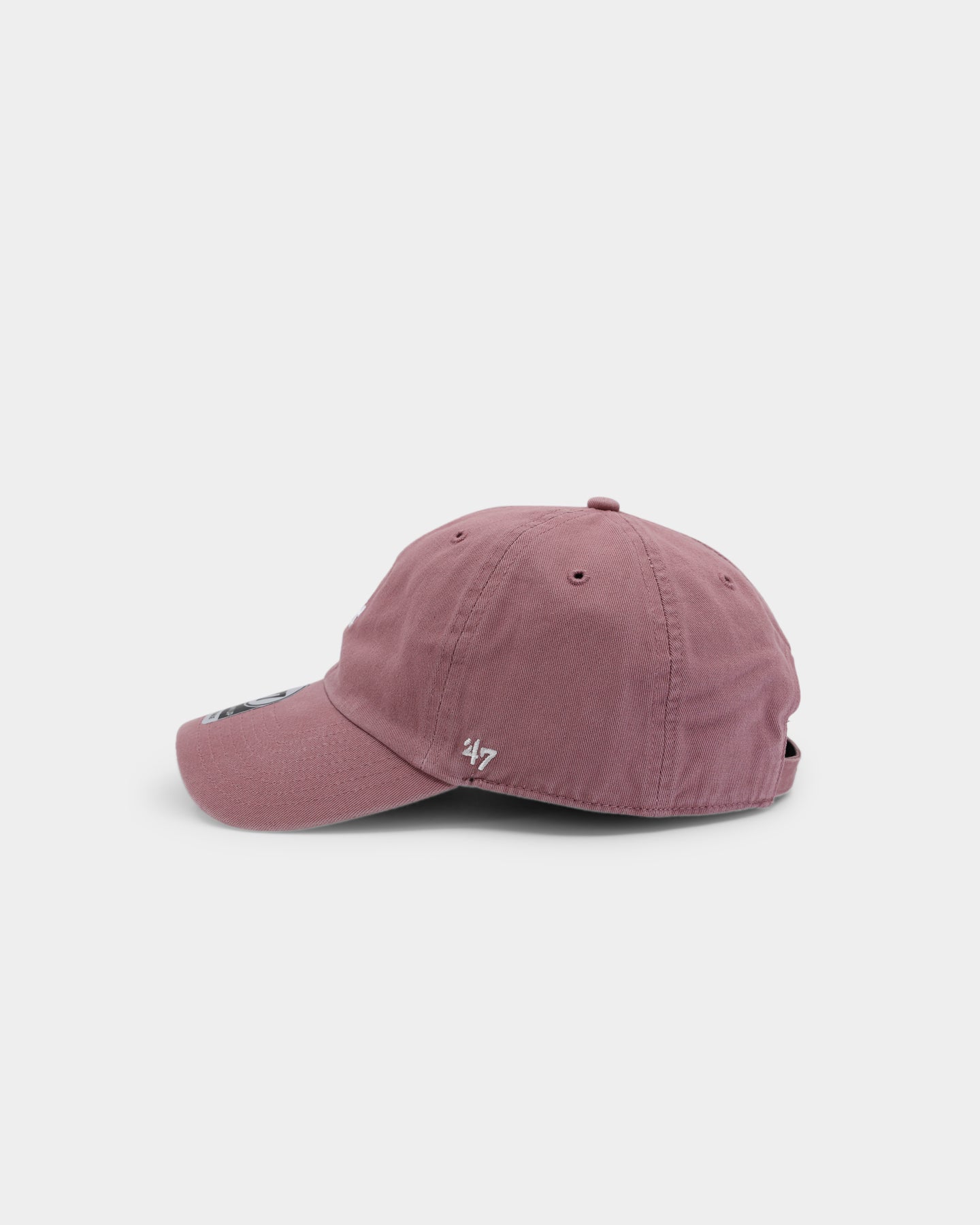 47 Brand Los Angeles Dodgers Baseball Cap - Adjustable Strapback Snapback Hat in Mauve for Men & Women | Perfect for Game Day, Sports Events & Casual Wear