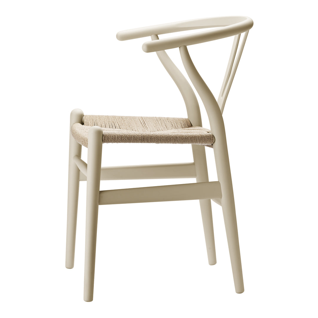 CH24 Wishbone Chair by Hans J. Wegner | Ilse Crawford Soft Colors Collection | Modern Dining & Lounge Chair for Home & Office