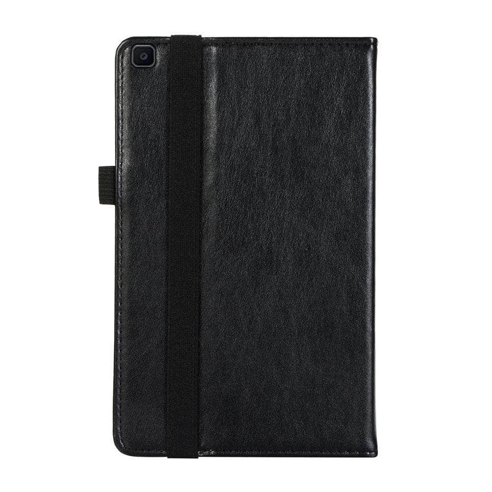 Samsung Galaxy Tab A 8.0 2019 (T290/T295) Leather Look Flip Stand Case with Auto Sleep/Wake - Perfect for Home, Office & Travel Use