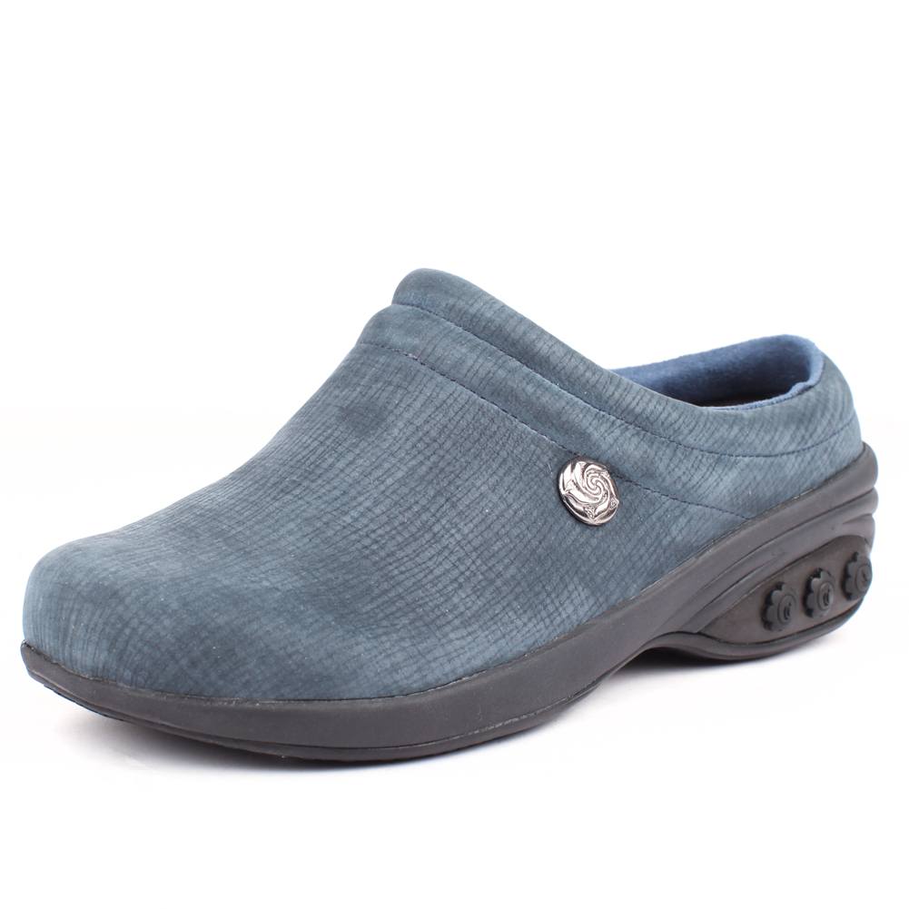 Molly Women's Comfortable Leather Clogs - Soft Slip-On Shoes for Women - Casual House Slippers & Garden Shoes for Walking, Errands, and Relaxing at Home