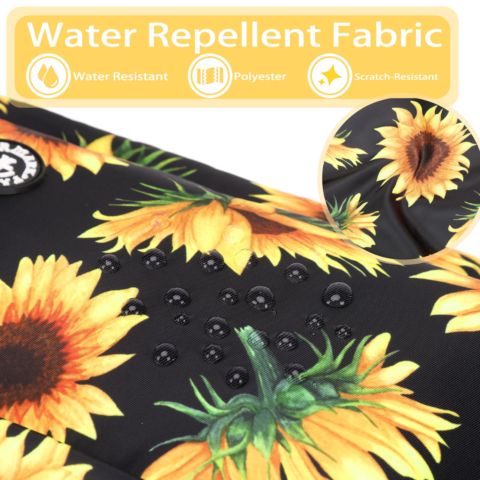Cute Sunflower Mini Backpack Purse for Women & Girls - Small Casual Shoulder Bag for Travel, School, and Daily Use | Fashionable Crossbody Backpack for Teens and Young Adults