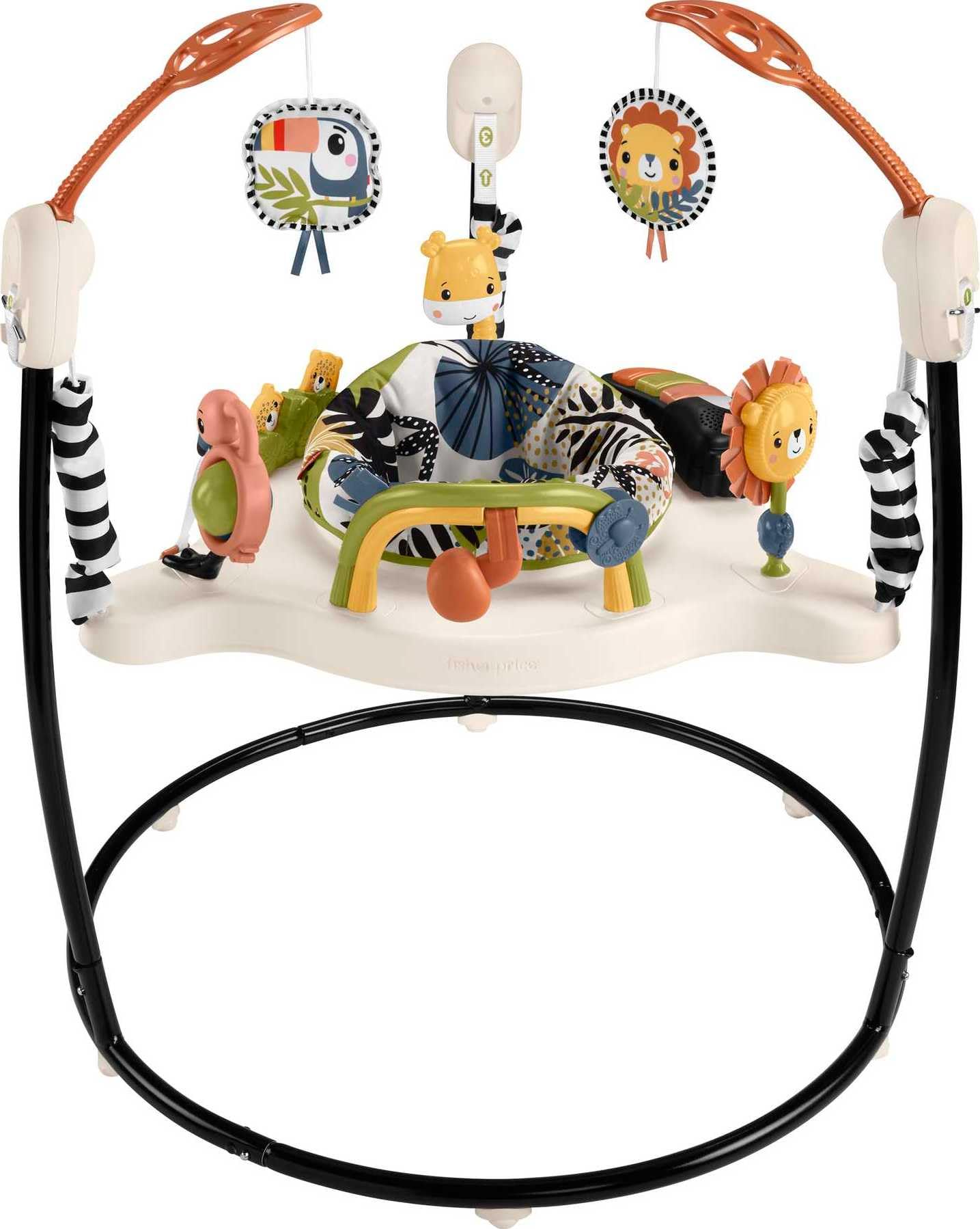 Fisher-Price Baby Bouncer Jumperoo Activity Center - Interactive Infant Toy with Music, Lights & Developmental Toys for Babies 6-12 Months | Perfect for Playtime, Learning & Motor Skills Development