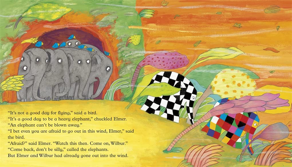 Elmer and the Wind - Kids Picture Book for Bedtime Stories