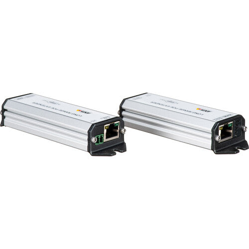 Axis Communications Long Range PoE Extender Kit (3280ft) - Extend Ethernet & Power Over Long Distances for Security Cameras, IP Phones & Network Devices
