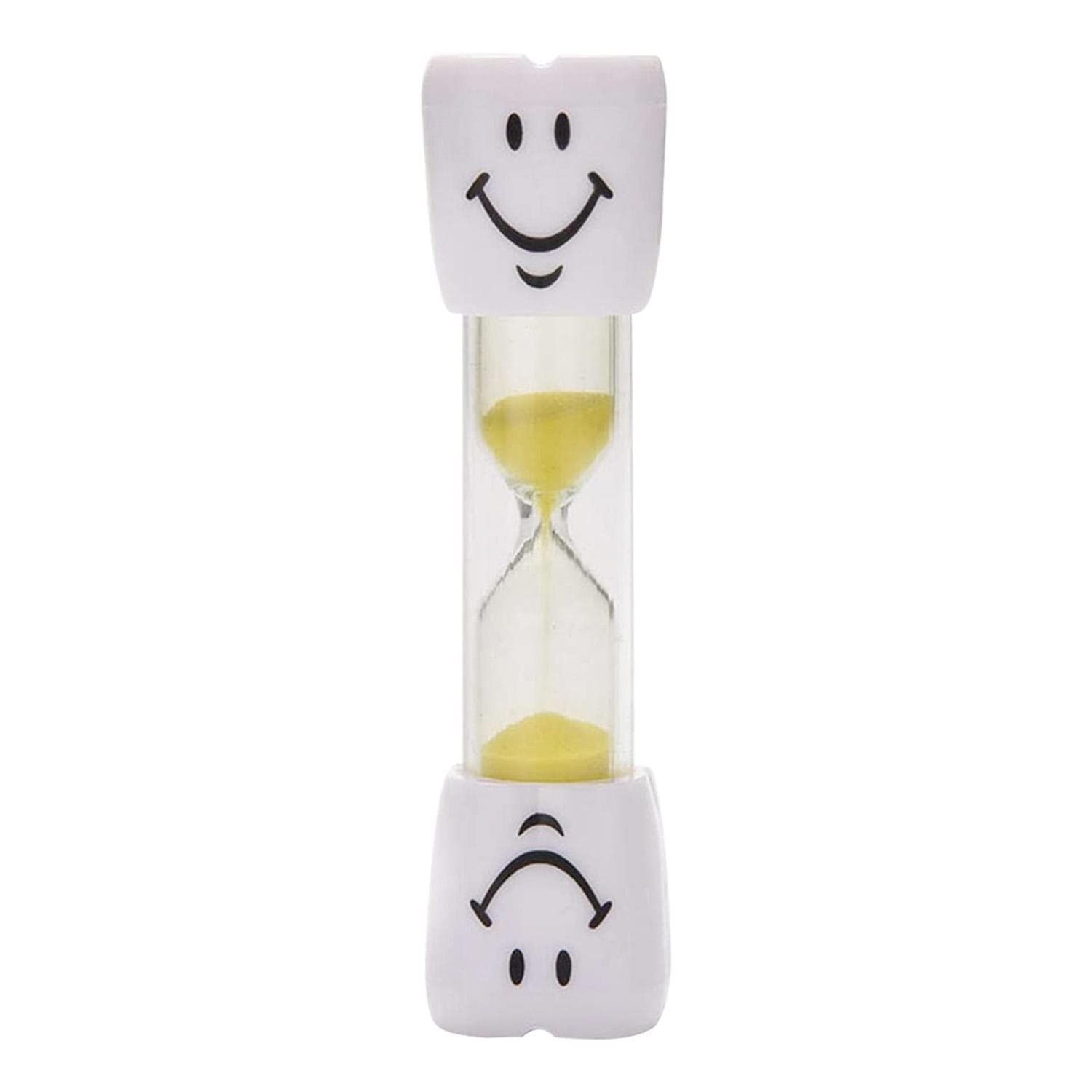 3 Minute Smiling Face Hourglass Sand Timer - Fun Visual Timer for Cooking, Brushing Teeth, Kids Activities & Classroom Games | Perfect Gift for Children