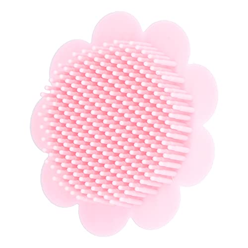 **Soft Baby Bath Brush with Ergonomic Handle - Gentle Cleaning & Massage Brush for Newborns & Infants - Perfect for Bath Time & Sensitive Skin (Pink)**