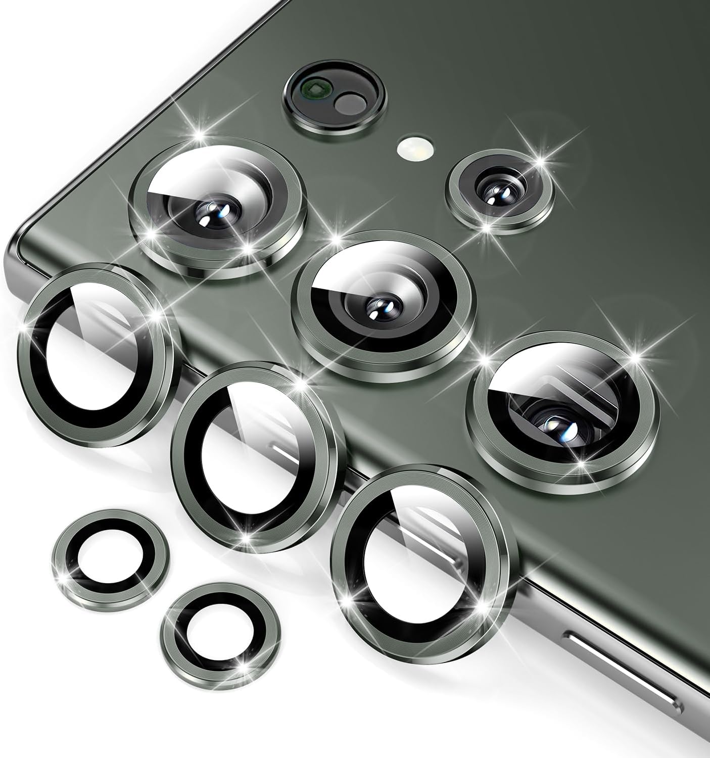 Samsung Galaxy S23 Ultra Camera Lens Protector - 9H Hardness Tempered Glass Screen Protector for S23 Ultra - Anti-Scratch & Shatterproof Camera Cover for Photography & Outdoor Adventures