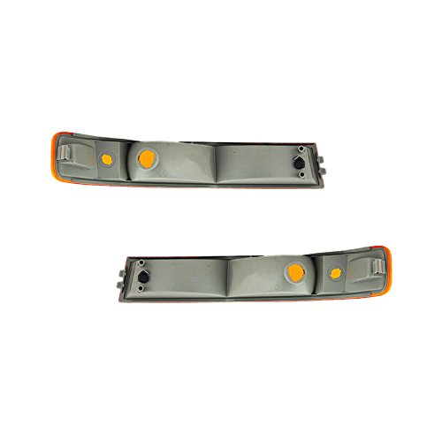 RAREELECTRICAL New Pair of Side Marker Lights Compatible with Chevrolet Express 4500 22940754 22940755 GM2521188 GM2520188 - Replacement Safety Lights for Trucks & Vans - Perfect for Night Driving and Enhanced Vehicle Visibility