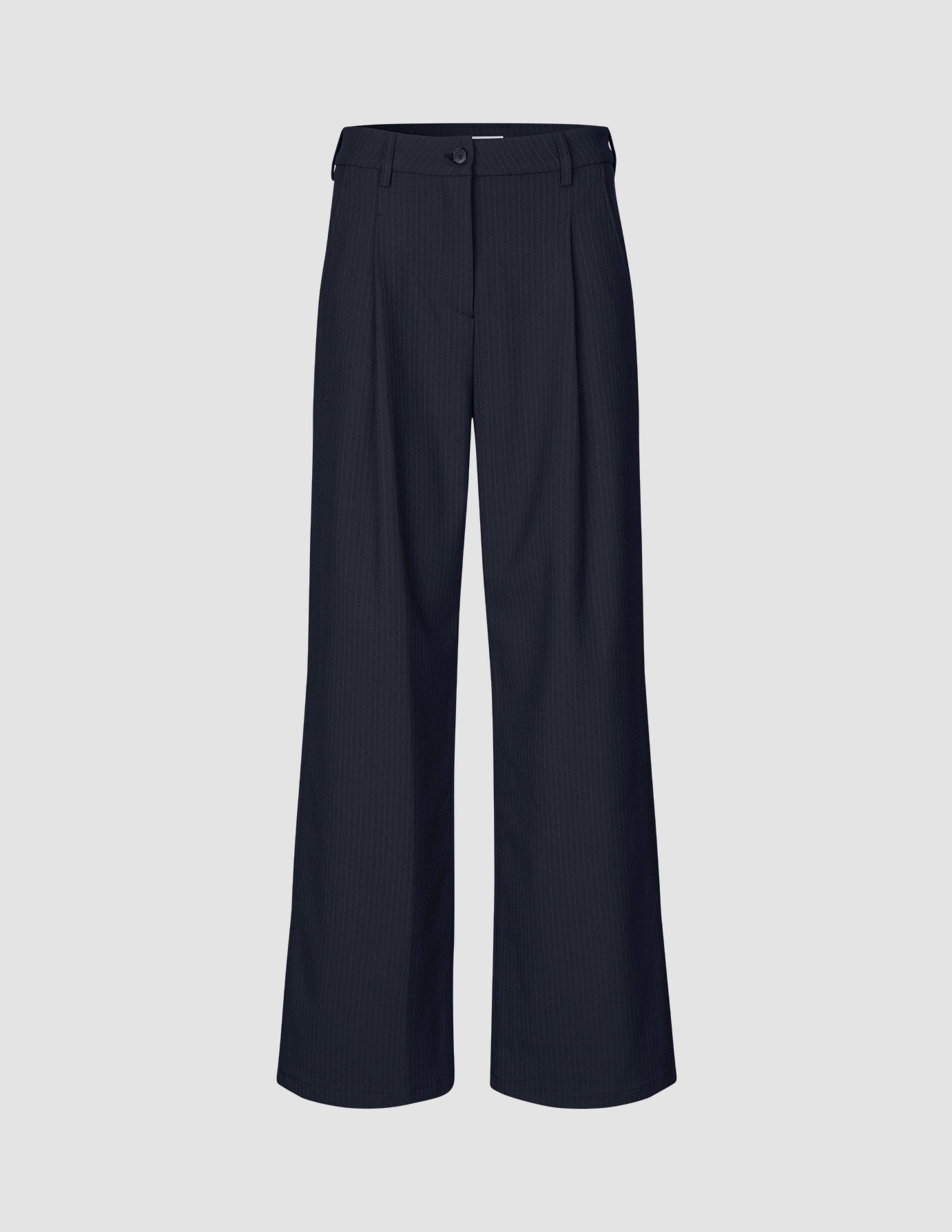 Serene Wide Leg Pants for Women - Black Night Pinstripe Lounge Pants for Yoga, Sleep & Relaxation at Home