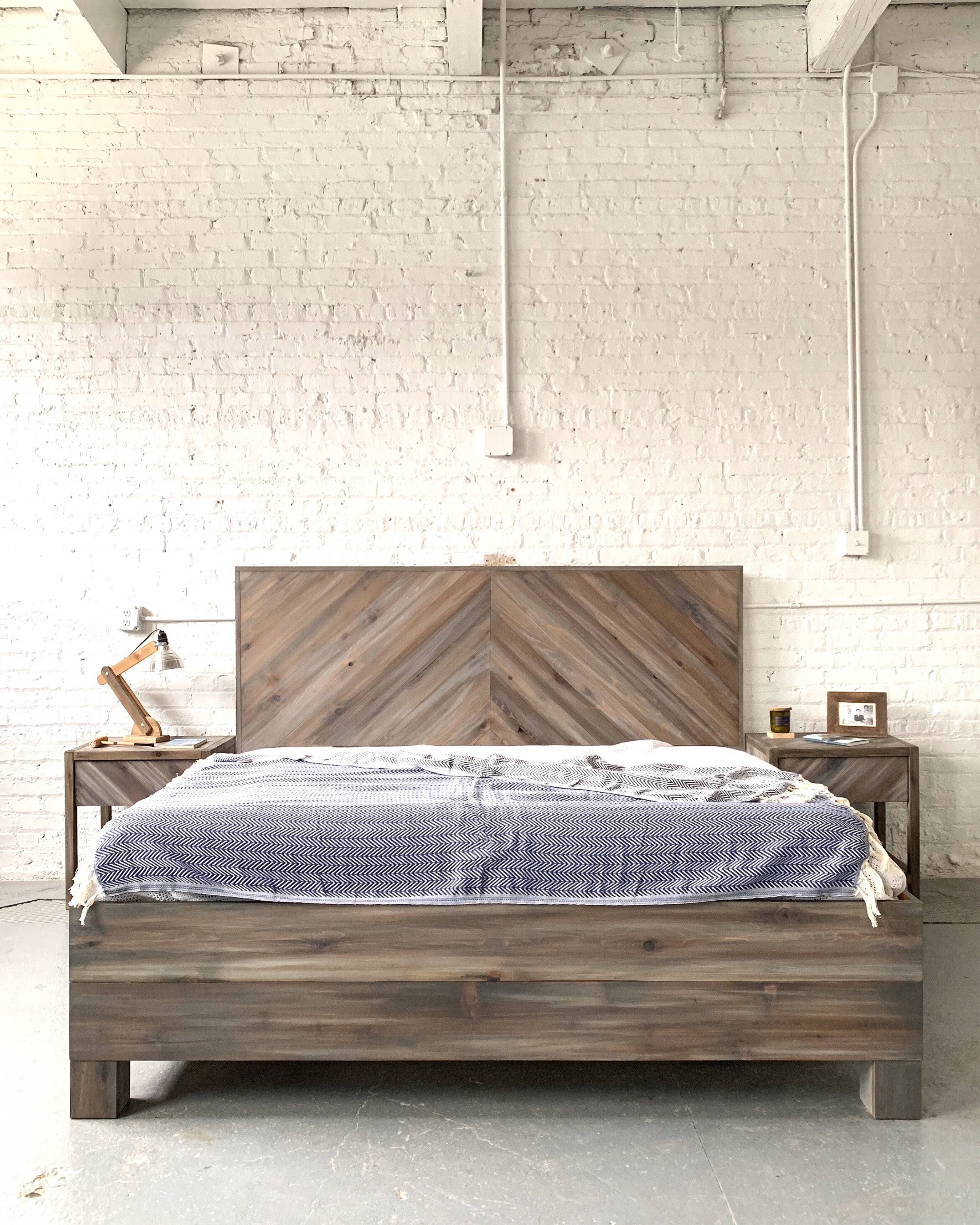 Space-Saving Side by Side Stow Platform Bed with Underbed Storage - Perfect for Small Apartments, Dorms & Guest Rooms