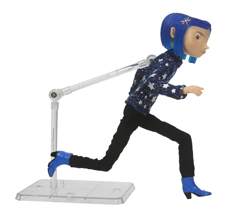 Coraline Articulated Action Figure in Star Sweater - Collectible Doll for Movie Fans & Home Decor - Perfect for Display, Gifts, and Cosplay
