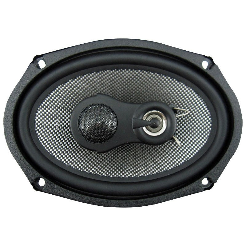 American Bass SQ6.9 320W Max 6x9 Inch 3-Way Coaxial Car Speakers - Premium Sound Quality for Trucks, SUVs & Custom Car Audio Systems
