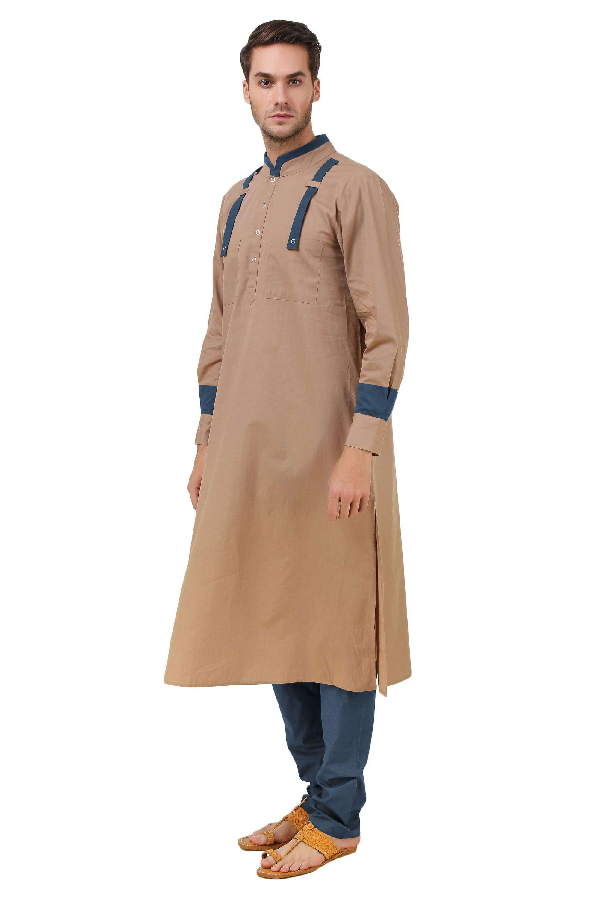Stylish Aqeil Kurta Pajama Set for Men | Comfortable Cotton Ethnic Wear | Perfect for Festivals, Weddings & Casual Wear