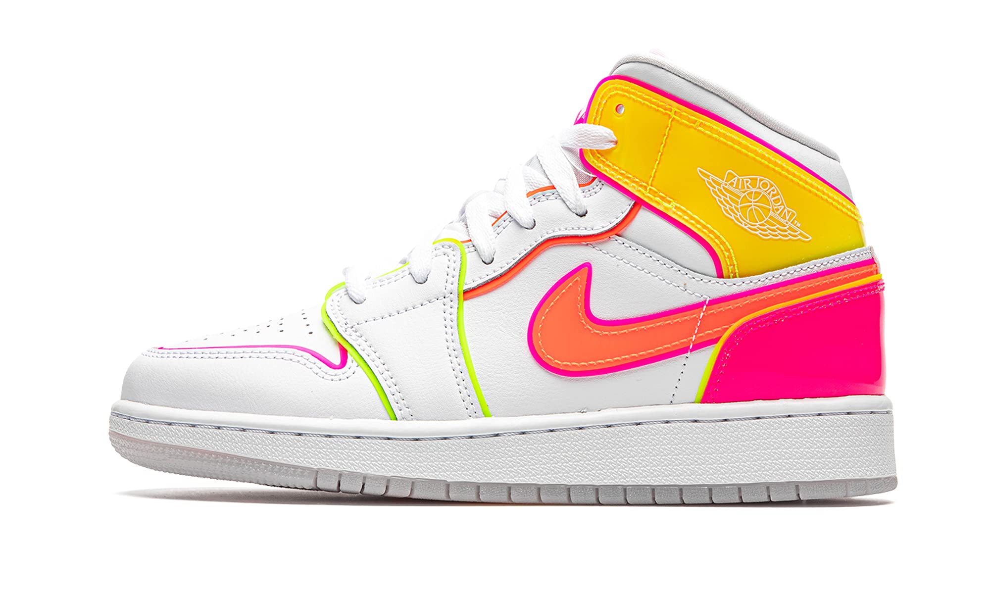 Jordan Air 1 Mid GS Shoes for Kids - Unisex Basketball Sneakers for Boys & Girls - Perfect for School, Sports & Casual Wear