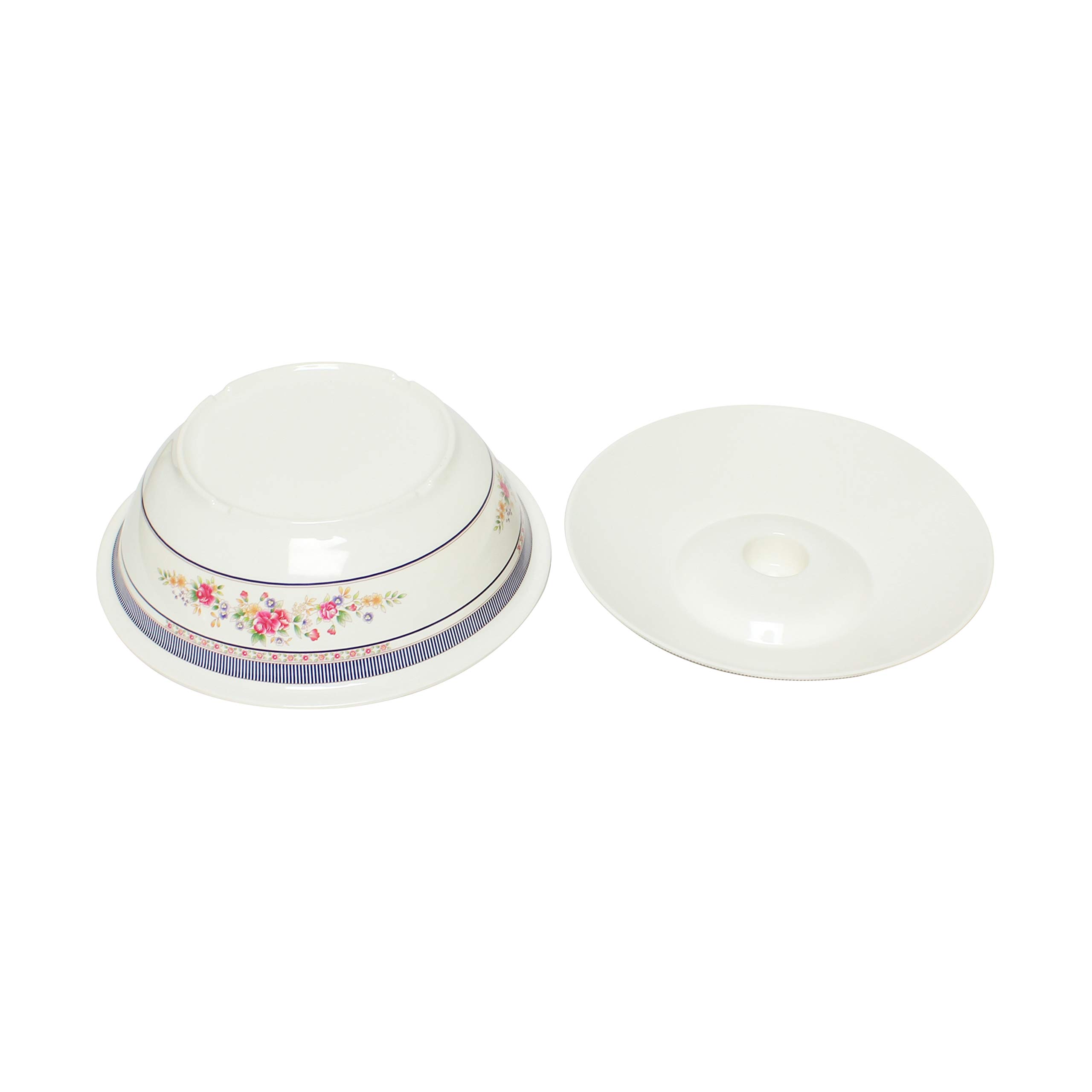 Premium Rose Melamine Dinnerware Set - 75 oz 10