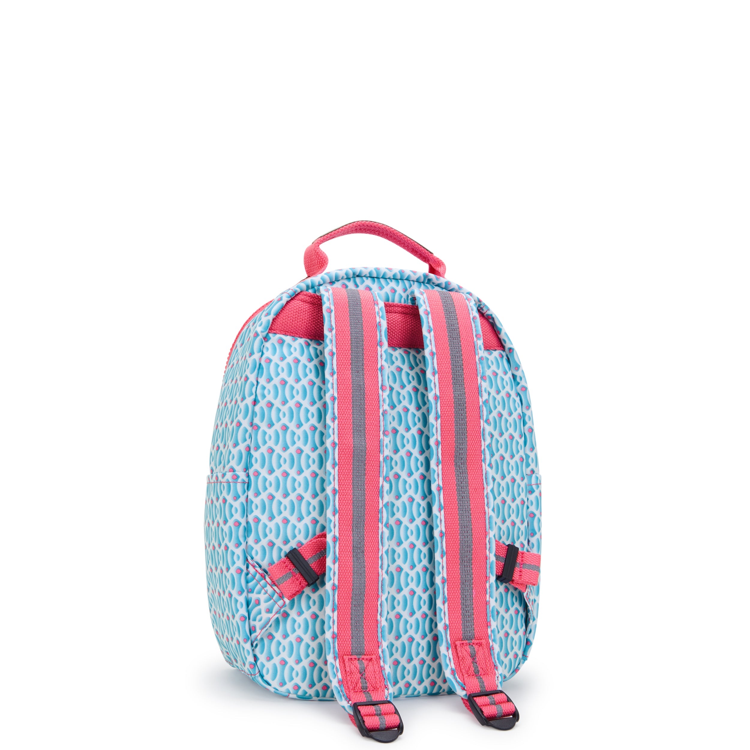 Kipling Seoul Small Printed Tablet Backpack - Lightweight Laptop Bag for Women & Men, Water-Resistant Travel Backpack with USB Port - Perfect for Work, School, College & Commuting