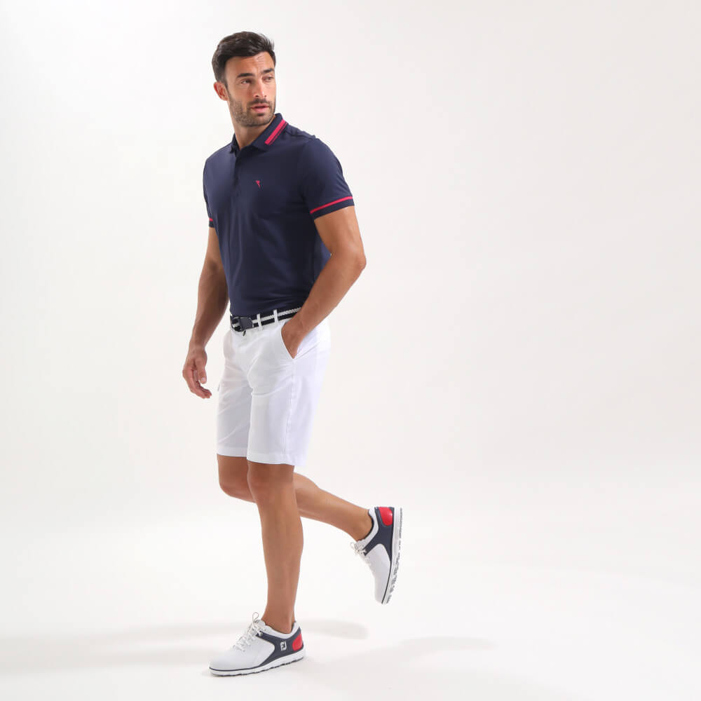 ALLOW | Stretch Pique Polo Shirt for Men | Breathable & Comfortable | Final Sale | Perfect for Casual Wear, Office & Outdoor Activities