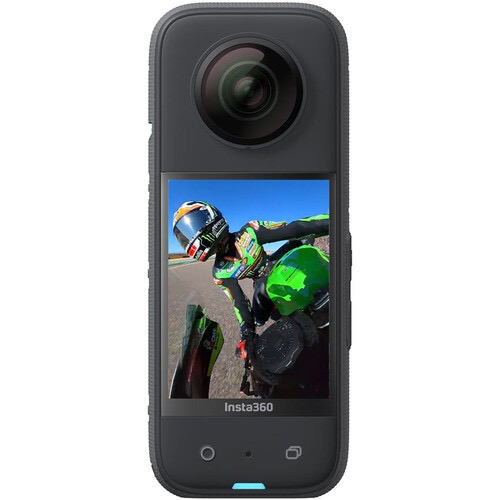Insta360 X3 360-Degree Waterproof Action Camera - 5.7K HD, FlowState Stabilization, AI Editing - Perfect for Vlogging, Travel, Sports & Adventure Filming