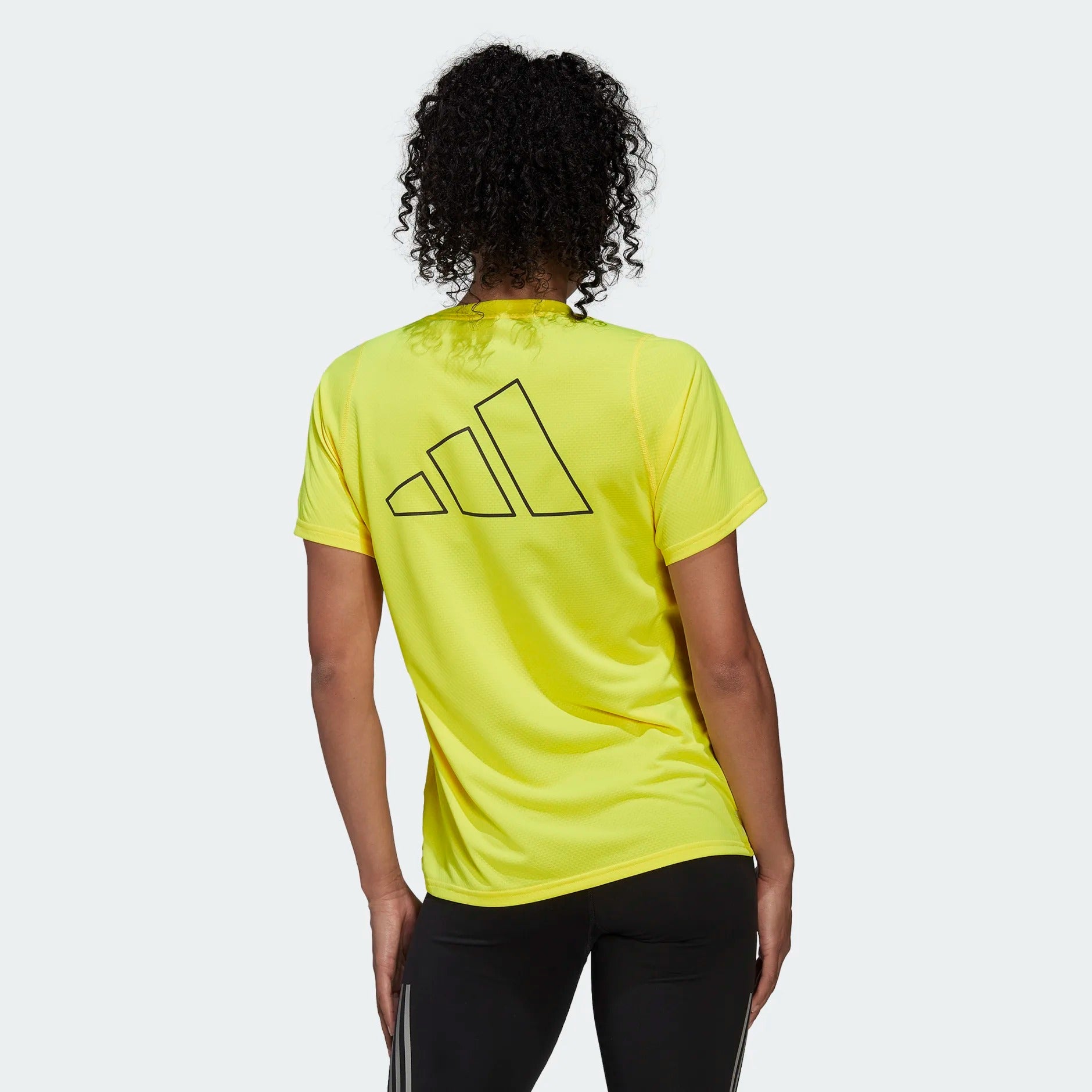 adidas Run Icons 3 Bar Women's T-Shirt - Athletic Running Top for Women | Gym, Jogging & Casual Wear