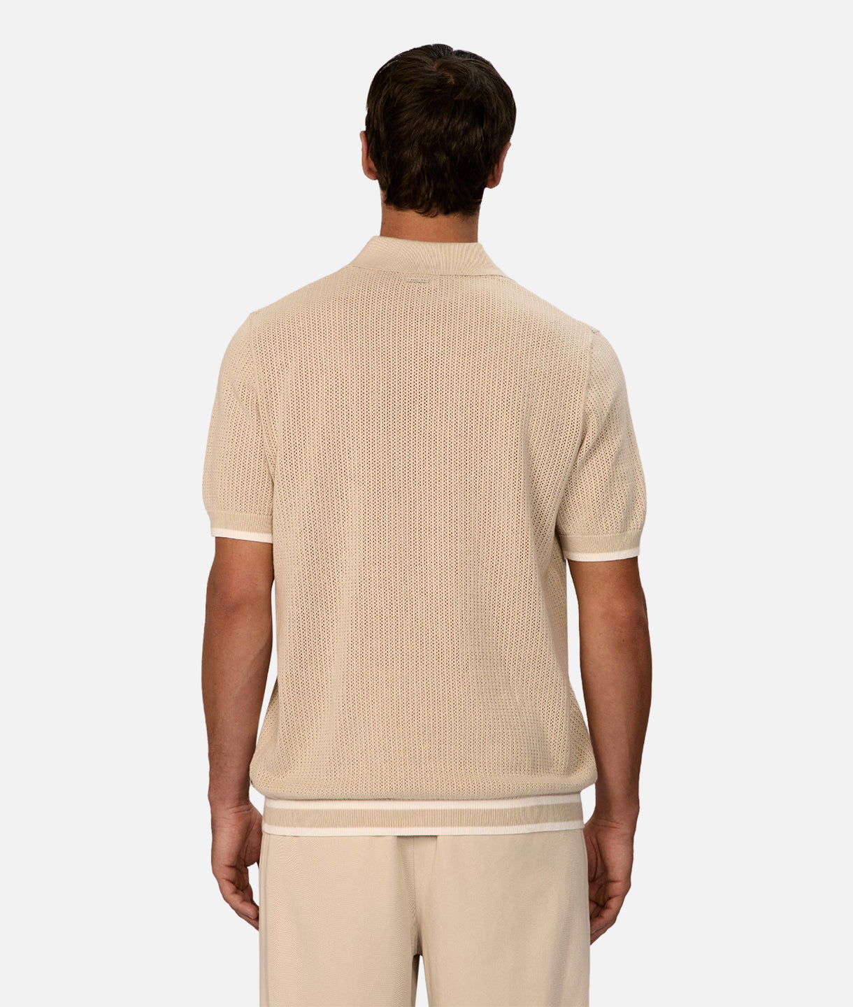 Serrano Polo Shirt for Men - Premium Stone Chalk Color Cotton Casual Wear | Perfect for Golf, Office & Summer Outfits