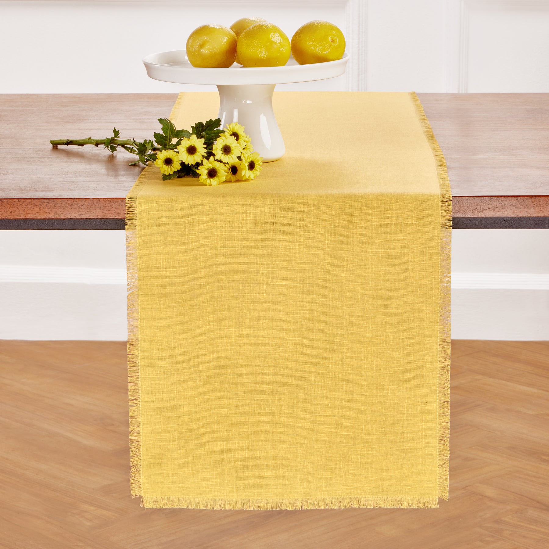 Elegant Fringe Table Runner for Dining Room Decor - Perfect for Weddings, Parties, and Home Decoration