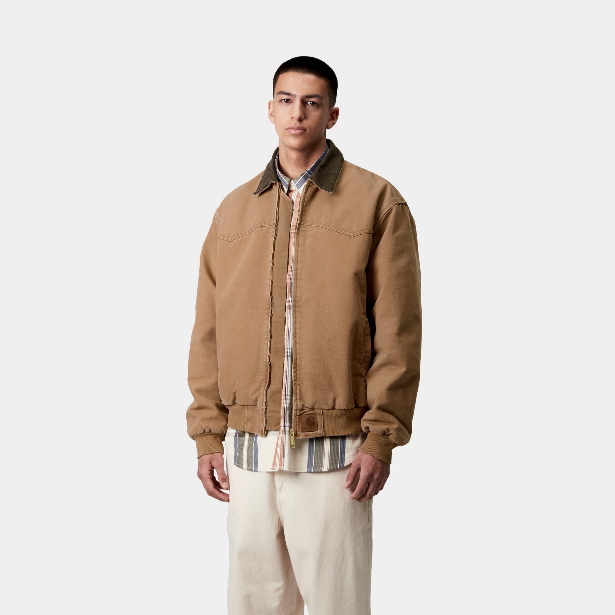 Hamilton Brown Santa Fe Jacket - Winter Warm Tobacco Canvas Coat for Men | Outdoor Hiking, Camping & Casual Winter Wear