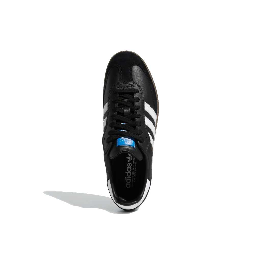 Adidas Samba ADV Sneakers - Core Black/Cloud White/Gold Metallic - Men's Classic Casual Shoes for Streetwear & Everyday Wear