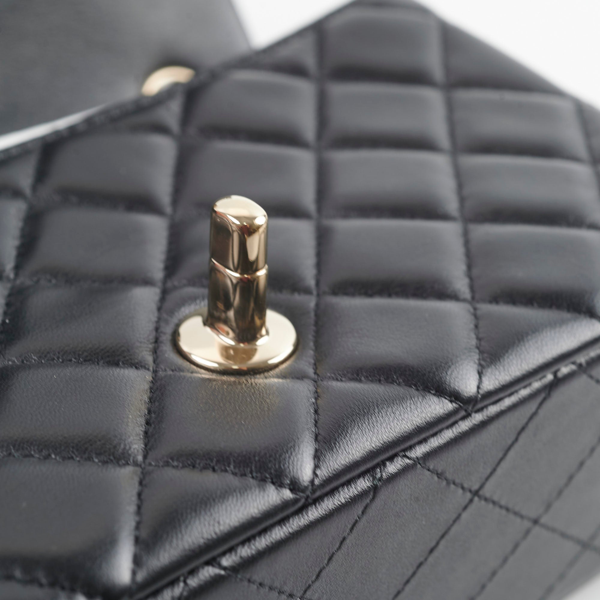 Chanel Mini Rectangle Lambskin Black Microchip Bag - Luxury Designer Crossbody Purse for Women | Perfect for Evening Events, Date Nights & Special Occasions