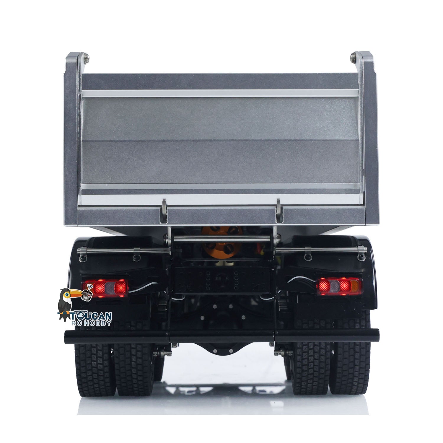 1/14 Scale RC Hydraulic Tipper Dump Truck - 6X6 Metal Chassis Construction Vehicle with Light & Sound (2025T Model) | Fast Free Shipping | Perfect for Construction Site Play & RC Hobby Enthusiasts