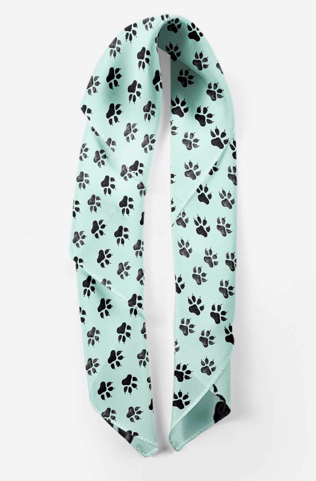 Bimba Pure Silk Printed Head Bandanas & Neck Scarves for Women - Summer Fashion Accessory for Outdoor Activities, Yoga, and Beach Wear