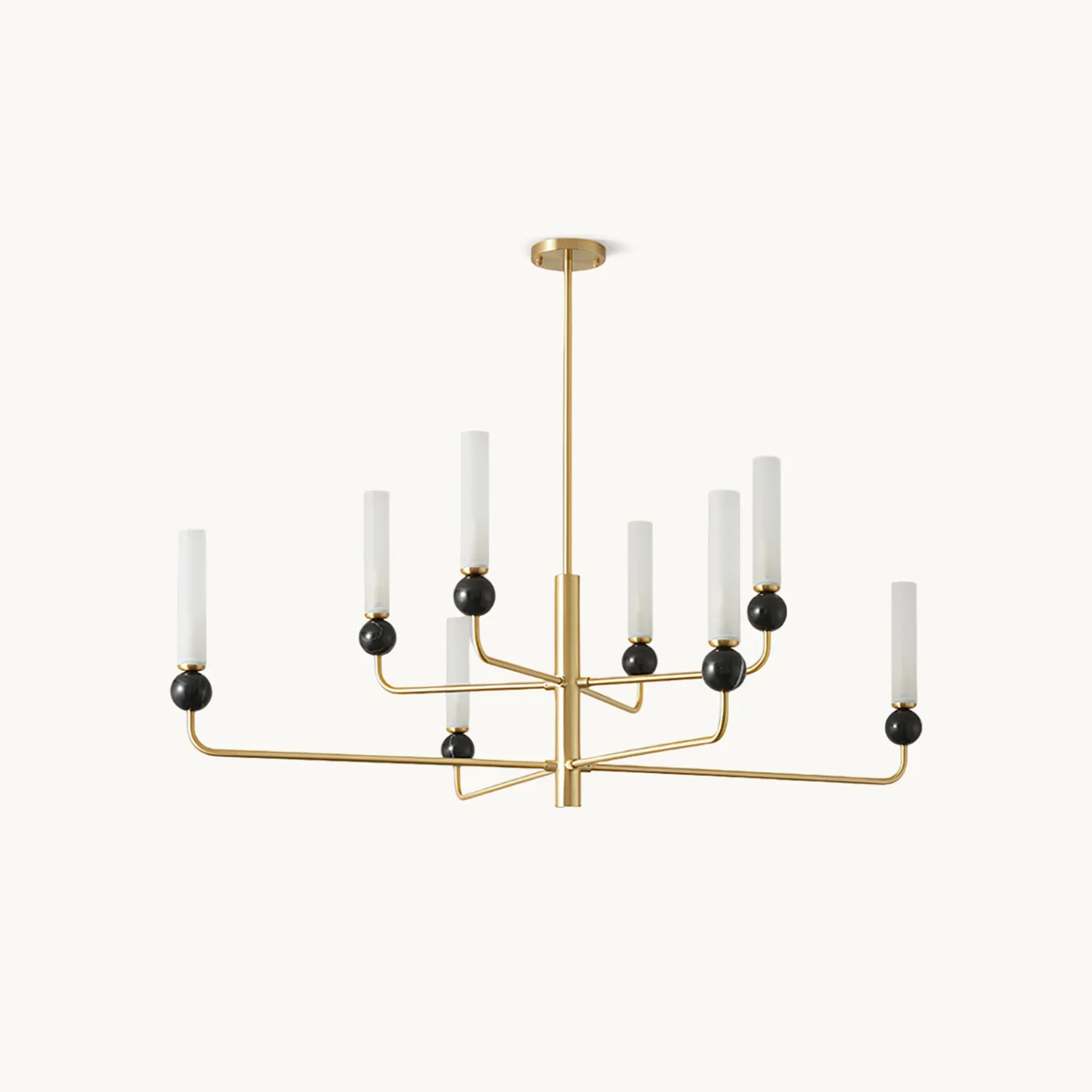 Delie Crystal Chandelier - Elegant Modern Ceiling Light Fixture for Dining Room, Bedroom & Living Room | Perfect for Home Decor, Wedding & Luxury Interior Lighting