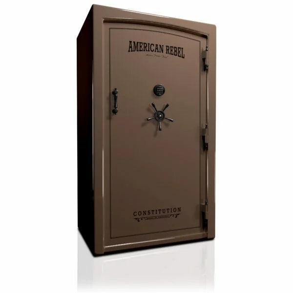 American Rebel CS50 Constitution 50 Gun Safe - Heavy Duty Fireproof Security Safe for Home & Office - Pistol & Rifle Storage with Digital Keypad - Perfect for Gun Owners, Collectors & Firearms Enthusiasts