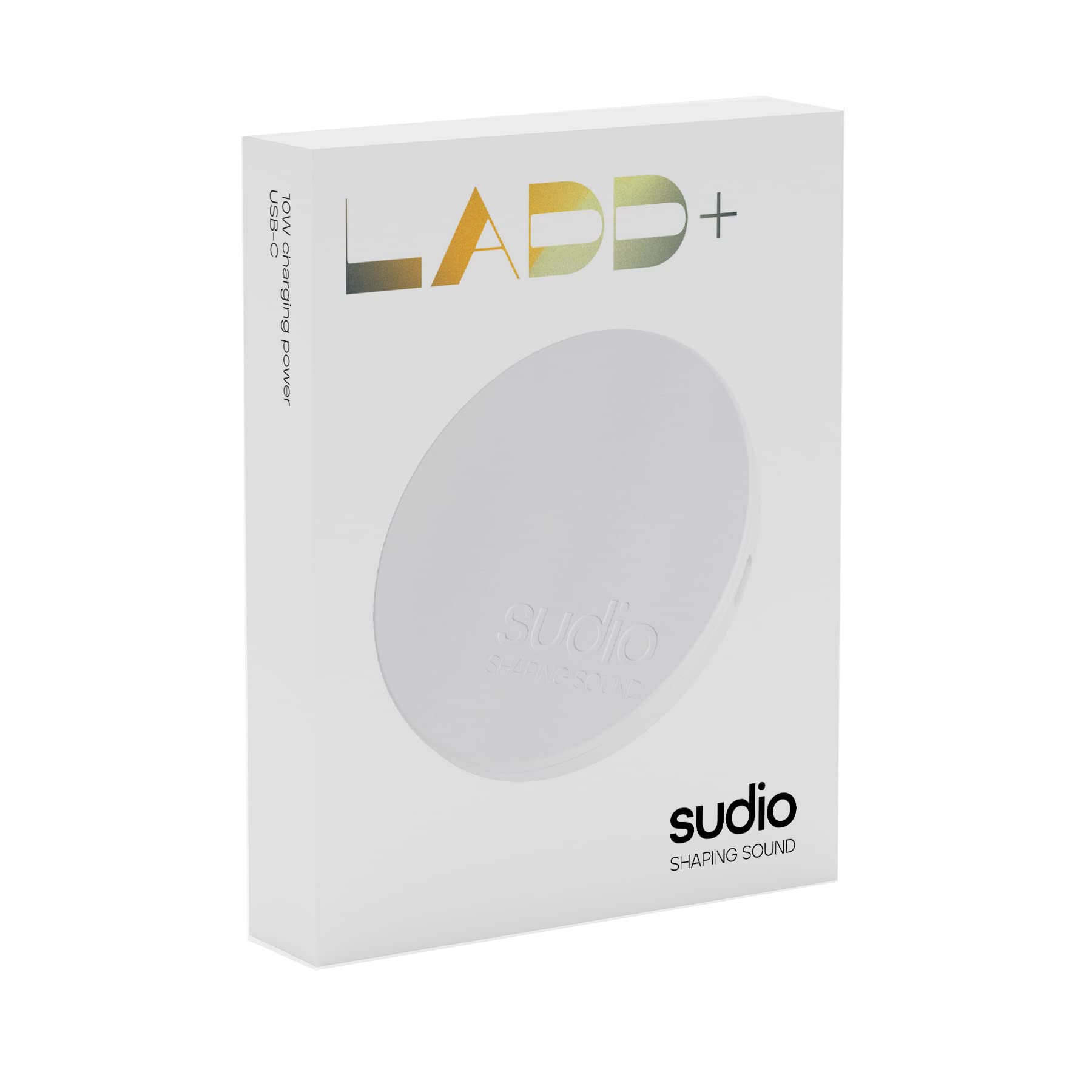 Sudio Ladd+ Qi Certified Fast Wireless Charger Pad - Slim & Durable Wireless Charging Station for iPhone, Samsung, AirPods & Qi-Enabled Devices | Perfect for Home, Office & Travel Use
