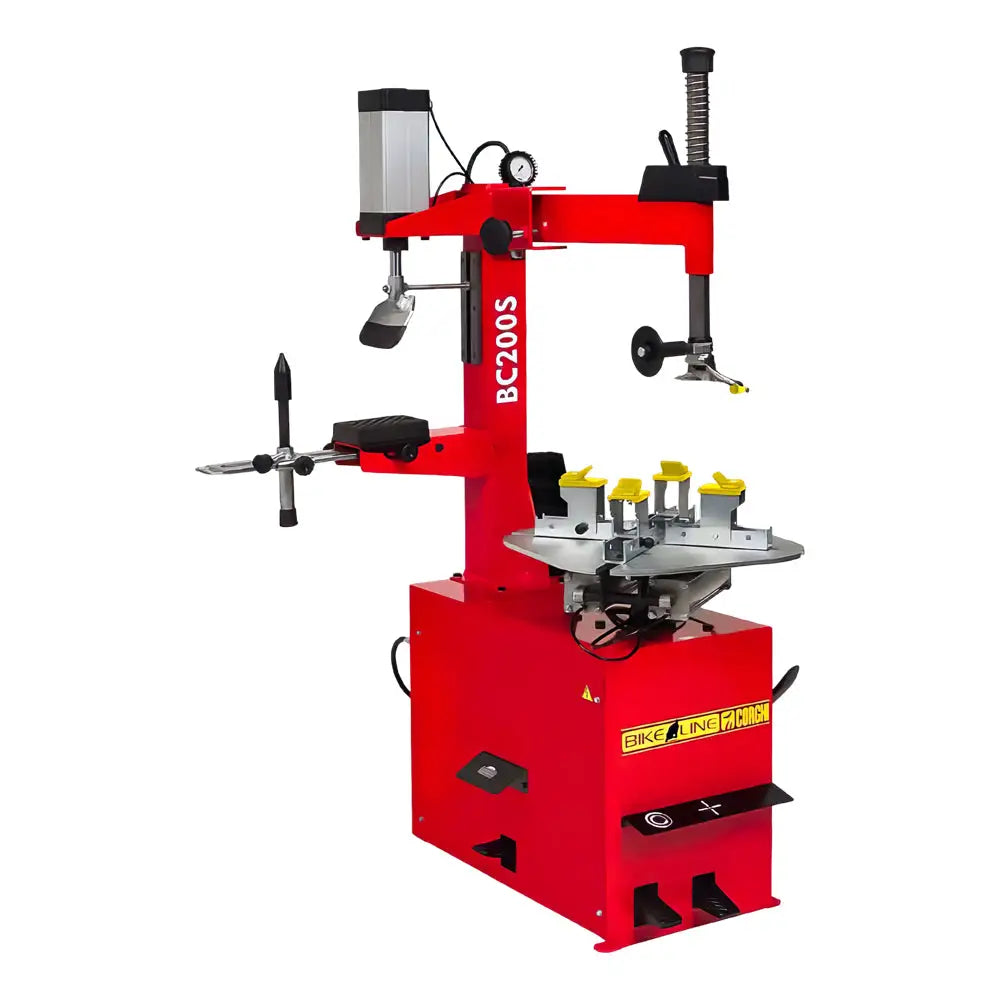 Corghi BC200S Heavy Duty ATV & Motorcycle Tire Changer Machine - Professional Wheel Changer for Motorcycles, Dirt Bikes & ATVs - Perfect for Repair Shops, Garages & DIY Enthusiasts