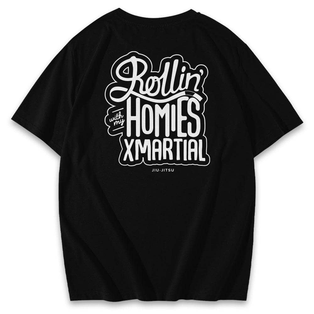 Best Jiu Jitsu Training Shirts for Men - BJJ Grappling Apparel with Friends - Perfect for MMA, Brazilian Jiu-Jitsu Classes & Gym Workouts