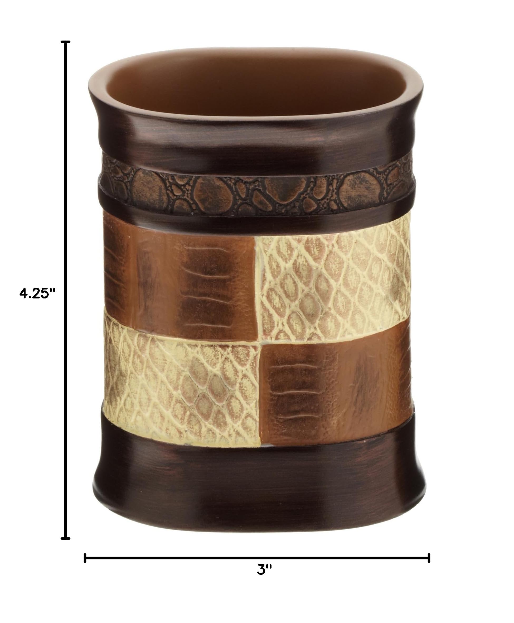Premium Bath Resin Zambia Collection - Aesthetic Tumbler & Chocolate Set for Home Spa, DIY Crafts, and Gift Giving