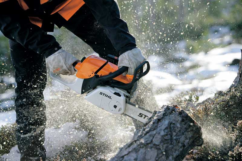STIHL MS 391 16-Inch Gas Chainsaw - Powerful 64.1cc 2-Stroke Engine for Wood Cutting, Tree Trimming & Firewood Processing - Professional Forestry & Landscaping Tool