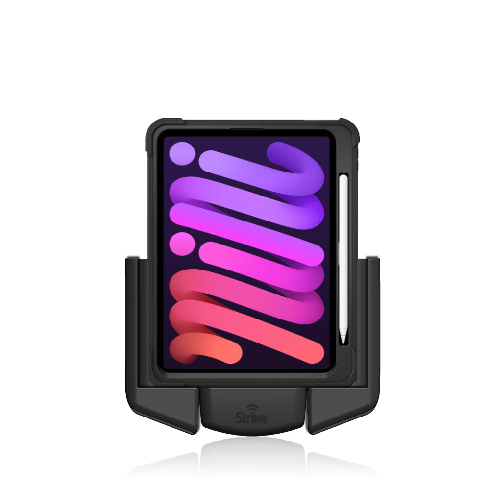 iPad Mini 7/6 Car Mount Holder for Strike Rugged Case - Secure Dashboard & Windshield Stand for Road Trips & Commuting
