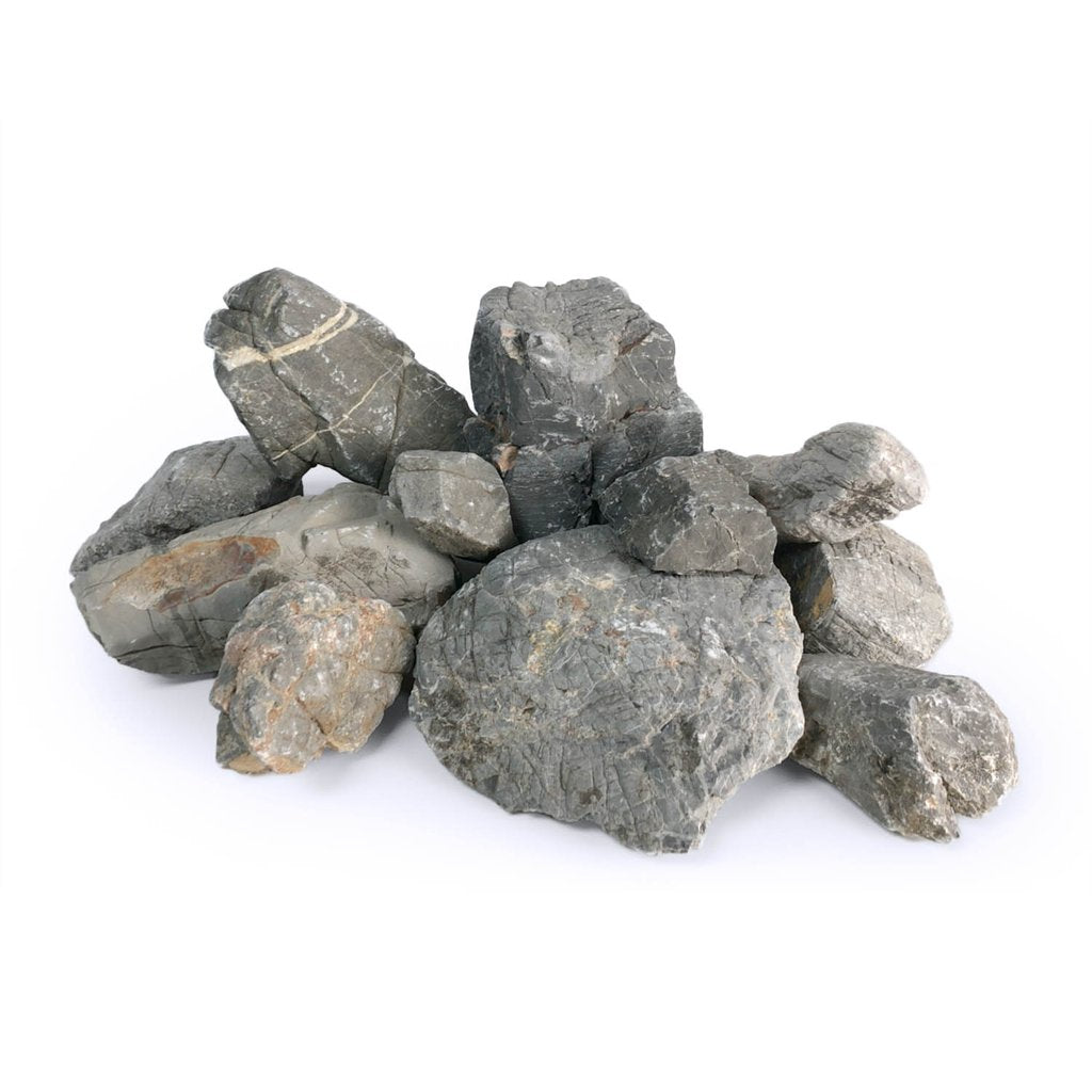 Gray Elephant Skin Stone - Natural Decorative Stone for Home & Garden Decor, Landscaping, Aquariums, and DIY Crafts