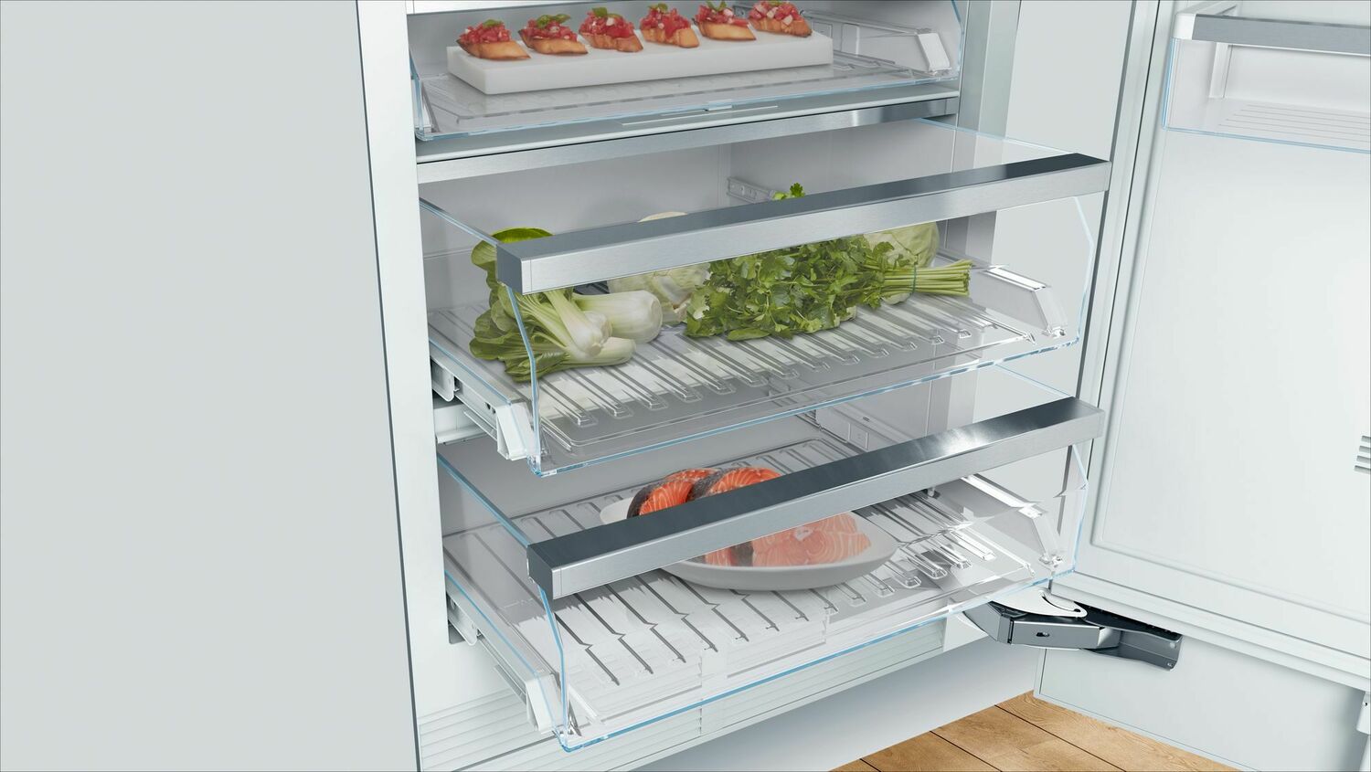 Bosch B30IR900SP 30-Inch Built-In Refrigerator - Energy Star Certified, Stainless Steel, Spacious Interior - Perfect for Modern Kitchens & Open-Concept Homes