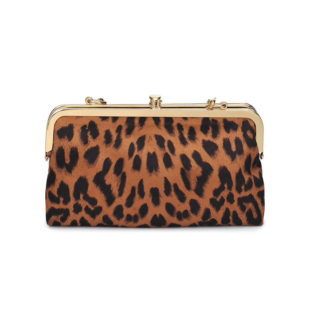 Alicia Genuine Leopard Print Wallet for Women - Stylish & Durable Fashion Accessory for Everyday Use, Travel, and Parties
