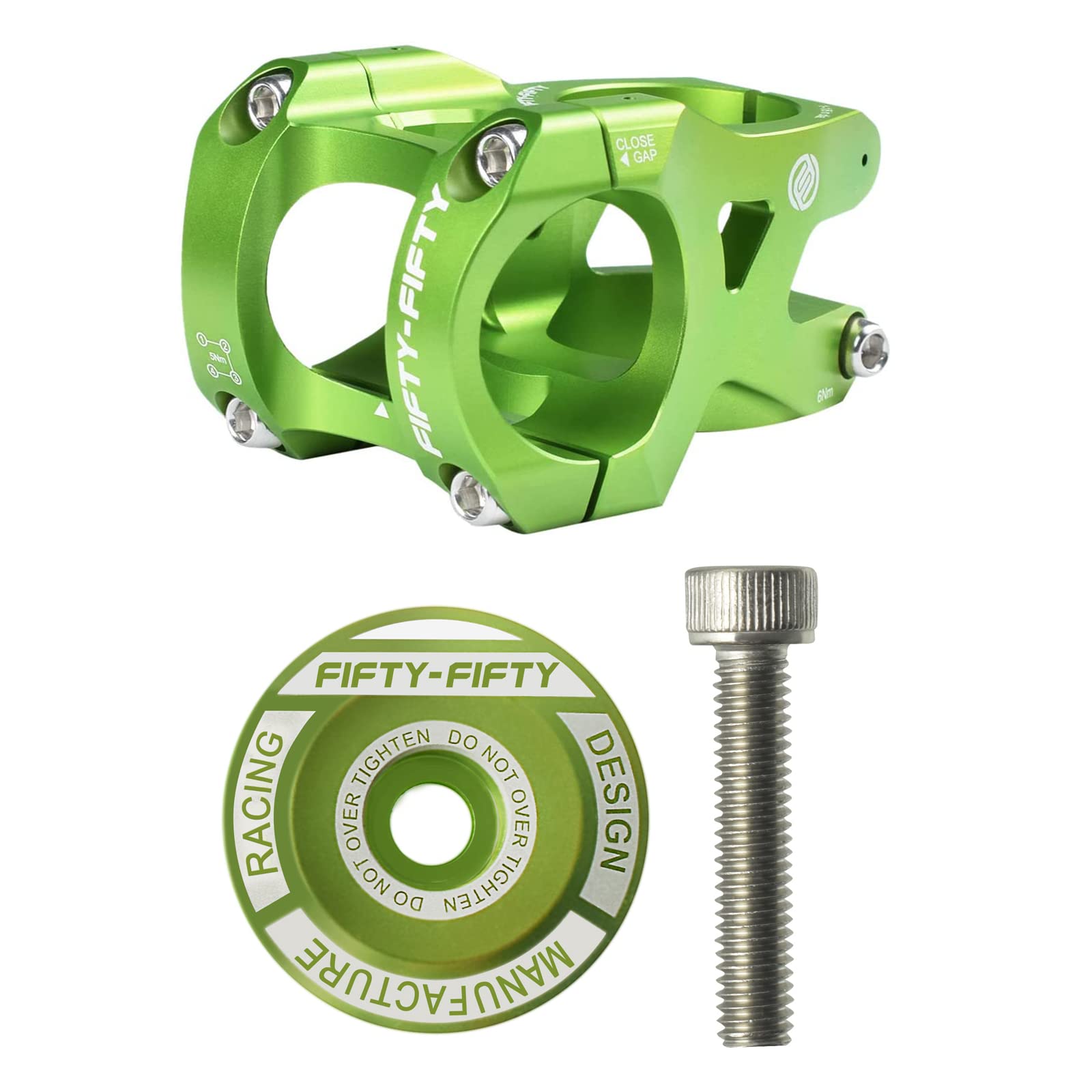 Premium 50/50 Aluminum Alloy MTB Stem - 1-1/8